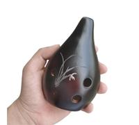 Ocarina Ocarina 6 Fori Accordatura AF Bocca Piena Xun Alto Accordatura F Principiante Sei Fori Ocarina Entry-level(Style 9)