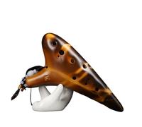 ocarina Ocarina a 12 buche con tono contralto introduzione per principianti allo strumento per suonare il flauto a dodici buche(Color:5)