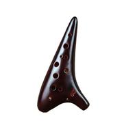 Ocarina Ocarina A 12 Fori Con Accordatura SC Ad Alta Tonalità Strumento Per Principianti Per Suonare E Insegnare Dodici Fori(Smoked)