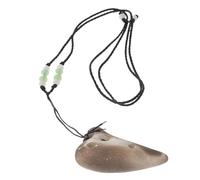 Ocarina Ocarina compatta a 6 fori, costruita in Dolomite, di piccole dimensioni, facile da suonare, suono meraviglioso, adatta ai principianti(Multi)