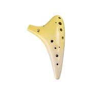 Ocarina Ocarina Contralto A 12fori Con Tonalità Sfumata Di Colore Livello Di Prestazioni Professionale Strumento Di Livello Base(Yellow4)