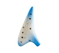 Ocarina Ocarina Contralto A Dodici Fori In AC Tonalità C Crepa Di Ghiaccio Crepa Blu Doppio Colore Insegnamento Performance(3/4)