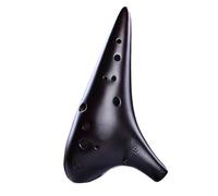Ocarina Ocarina Contralto AF A 12 Fori Per Principianti Tonalità Fa Strumento Per Principianti Con Crack Fumato(Smoked)
