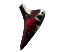 Ocarina Ocarina Contralto In Ceramica Accordata In C A 12 Fori AC Per Adulti Principianti(A)