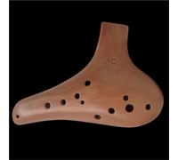 Ocarina Ocarina Di Livello Prestazionale AC Con Sintonizzazione In C Alto A 12 Fori Con Venature Del Legno Di Argilla Fatta A Mano(Night)