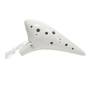 Ocarina Ocarina Hole Playing Ocarina 12 Hole Ac Crack Ocarina Strumento Per Principianti(AC white)