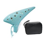 Ocarina Ocarina Hole Playing Ocarina 12 Hole Ac Crack Ocarina Strumento Per Principianti(AC1 blue)