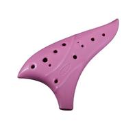 Ocarina Ocarina Lavabile E Resistente Alle Cadute Dal Suono Brillante E Dall'aspetto Splendido Con Prestazioni Di Livello A 12 Fori(Pink)