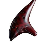 Ocarina Ocarina Naturale A 12 Fori Tonalità Stabile Chiave In Do Centrale Strumento Classico Adatto Per Amanti Della Musica E Principianti(Light Brown)