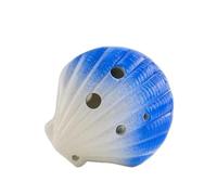 Ocarina Ocarina Per Principianti Contralto In Do A Conchiglia Piccola E Colorata A 6 Fori(Blue)
