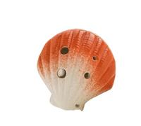 Ocarina Ocarina Per Principianti Contralto In Do A Conchiglia Piccola E Colorata A 6 Fori(Red)