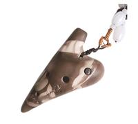 ocarina Ocarina Porcellana Fatta A Mano In Ceramica Dolomitica Soprano F Strumenti Musicali 6 Fori