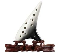 Ocarina Ocarina Pratica Per Principianti A 12 Fori Con Fessura Graduale E Tono Alto SF(Black)