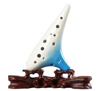 Ocarina Ocarina Pratica Per Principianti A 12 Fori Con Fessura Graduale E Tono Alto SF(Blue)