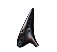 Ocarina Ocarina Professionale A 12 Fori Laccata Affumicata AC/SF/SG/SC/Alto G/AF/BC Tune Ocarina Di Livello Prestazionale(AC)