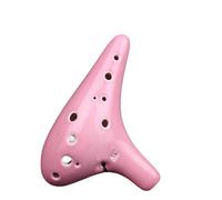 Ocarina Ocarina Testa Rotonda Ocarina A 12 Fori Alto C Ocarina A 12 Fori AC Ocarina(Pink)