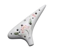 ocarina Ocarina Triple Ceramic Ocarina Strumenti Musicali Accessori Professionali Flauto Traverso 1 Foro Per Principianti (Color : 03)