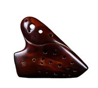 Ocarina Per Principianti A Tre Tubi Contralto C Chiave Ocarina A Tre Tubi Con Livello Di Prestazione Di Venti Secondi Toni (Color : 02)