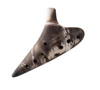 Ocarina Per Principianti Ocarina Affumicata 12 Fori Alto C AC Guida Per Principianti Ocarina Non Smaltata A 12 Fori Livello Di Prestazione Professionale(Style 2)