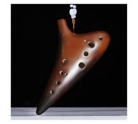 Ocarina Per Principianti Strumento Ocarina 12 Fori AF Alto F Tune 12 Fori Lacca Affumicata Xun Livello Di Prestazione Professionale
