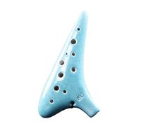 Ocarina Per Saldatura A Riso A 12 Fori Tono SC Ocarina Per Principianti Insegnamento A 12 Fori Ocarina Di Qualità Del Suono Con Borsa (Color : 01)