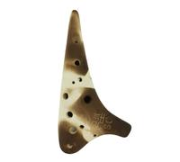 Ocarina Per Saldatura Affumicata A 12 Fori Ocarina Soprano Tono C Ocarina Per Principianti Insegnamento Ocarina A 12 Fori Ocarina Di Qualità Del Suono Con Borsa (Color : 01)