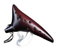 Ocarina Principiante Flauto Contralto A 12 Fori Sei Toni Dodici Fori Studente Strumento Musicale Professionale AC Ceramica(A)