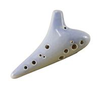 Ocarina principianti Ocarina A 12 Fori Con Chiave SF Acuti E Smalto Crackle Con Eccellente Qualità Del Suono, Strumento Professionale Per Principianti(Purple)