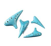 Ocarina principianti Set Di Ocarina A 12 Fori Quattro Pezzi Tra Cui Contralto AC Acuto SF SG SC Strumento Professionale Per Principianti A 12 Fori(C)