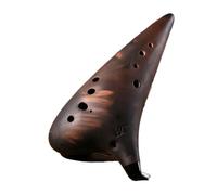 Ocarina Professionale 7 PZ Ceramica 12 Fori Alto C Chiave Professionale Ocarina Strumento Flauto Cinese AC SF SG SC AF BC(Color:BC)