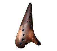 ocarina professionale 7 PZ Ceramica 12 Fori Alto C Chiave Professionale Ocarina Strumento Flauto Cinese AC SF SG SC AF BC(Color:AF)