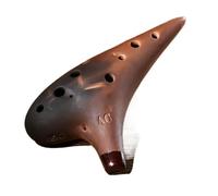 ocarina professionale 7 PZ Ceramica 12 Fori Alto C Chiave Professionale Ocarina Strumento Flauto Cinese AC SF SG SC AF BC(Color:AC)