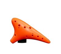 Ocarina Professionale A 12 Fori Contralto AC Accordata Dodici Fori In Resina E Plastica Strumento Per Principianti(Orange)