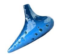 ocarina professionale Blue AC alto C ocarina 12 buche Sea Wave per principianti con materiale didattico di livello prestazionale
