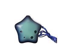 Ocarina professionale Chitarra Per Principianti In Resina Plastica Con Chiave Di Do Contralto A 6 Fori Materiale Didattico E Borsa Protettiva