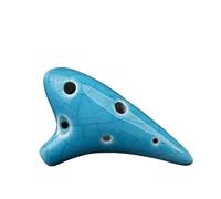 ocarina professionale Collana Per Flauto A Sei Fori Per Principianti Di Ocarina A 6 Fori Mini Piccola Ocarina Super Alta Chiave F (Color : B)