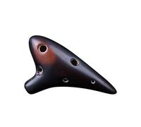 Ocarina Professionale Collana per Flauto A Sei Fori per Principianti di Ocarina A 6 Fori Mini Piccola Ocarina Super Alta Chiave F (Color : C)