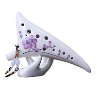 Ocarina professionale con sintonizzazione C alto a 12 fori Studente con sintonizzazione AC a dodici fori Tao Xun che suona strumenti musicali con strumento ocarina con cordino (8)