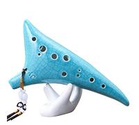 Ocarina professionale con sintonizzazione C alto a 12 fori Studente con sintonizzazione AC a dodici fori Tao Xun che suona strumenti musicali con strumento ocarina con cordino (3)