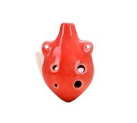 ocarina professionale Confezione da 1 mini Ocarina colorata in ceramica soprano C a 6 fori(Color:7)