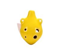 ocarina professionale Confezione da 1 mini Ocarina colorata in ceramica soprano C a 6 fori(Color:8)