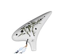 ocarina professionale Consigliato per principianti senza conoscenze di base Ocarina a 12 fori per principianti Chiave di Do alto con 12 fori(3/4)