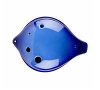 Ocarina professionale Corso Introduttivo Professionale Per Principianti Di Ocarina A 6 Fori Strumento In Ceramica Con Materiale Didattico(SF Blue)