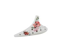 ocarina professionale Crisantemo dipinto SC treble C strumento professionale per ocarina a 12 fori