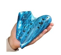 ocarina professionale Deluxe Triple Ocarina Alto C Key Ocarina professionale rara accessori per cintura musicale per principianti(Color:2)