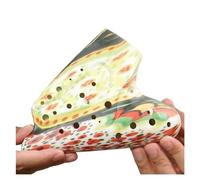 ocarina professionale Deluxe Triple Ocarina Alto C Key Ocarina professionale Rara musica per principianti(Color:3)