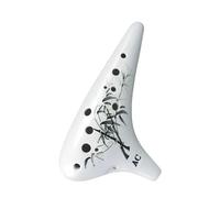 ocarina professionale Fengya Ocarina 12 Fori Alto C Tono Sollievo Scultura Ceramica Ocarina Strumento Studente Principiante Ocarine (Color : 5)