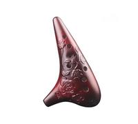 ocarina professionale Fengya Ocarina 12-hole alto C tone relief ceramic ocarina musical instrument student beginner ocarina(Color:3/4)