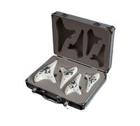ocarina professionale Gli strumenti professionali per Ocarina a 4 pezzi e 12 fori offrono leggendari accessori per Ocarina in ceramica(Color:2)