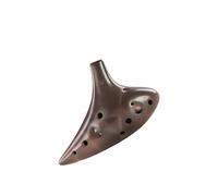 ocarina professionale Introduzione per principianti AC alto DO a 12 buche di sabbia viola con materiale didattico ocarina a dodici fori di sabbia viola